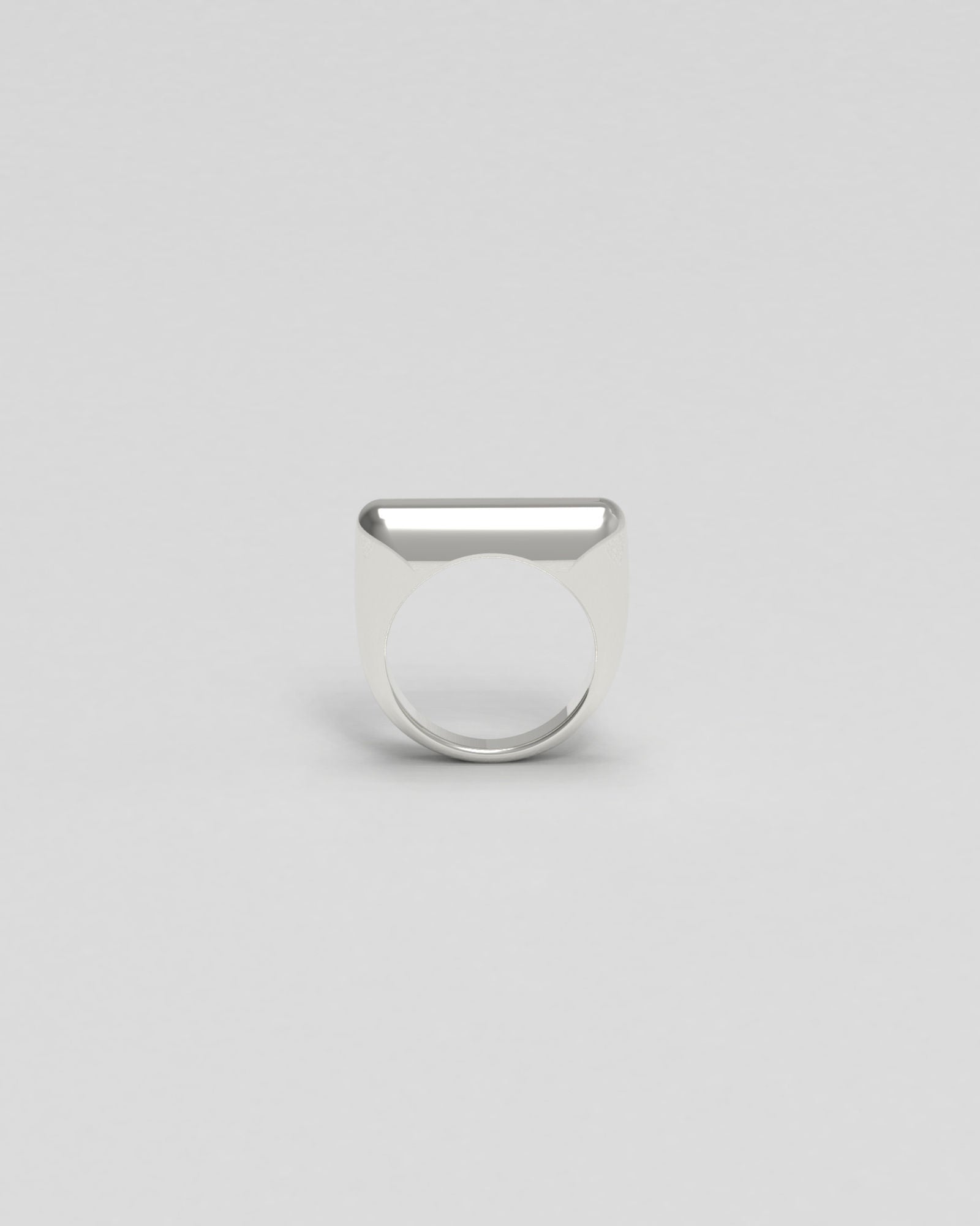 Sculpt Slim Silver Ring