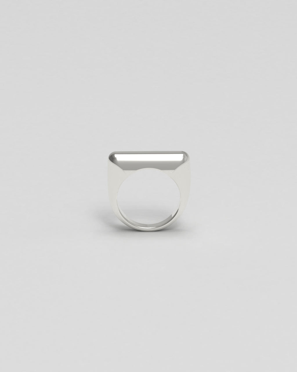 Sculpt Slim Silver Ring