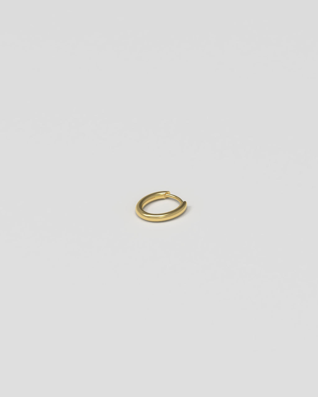 Slim Tiny 18K Gold Hoops