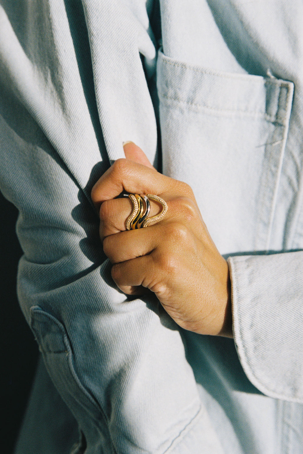 Thorn Band I Silver Ring