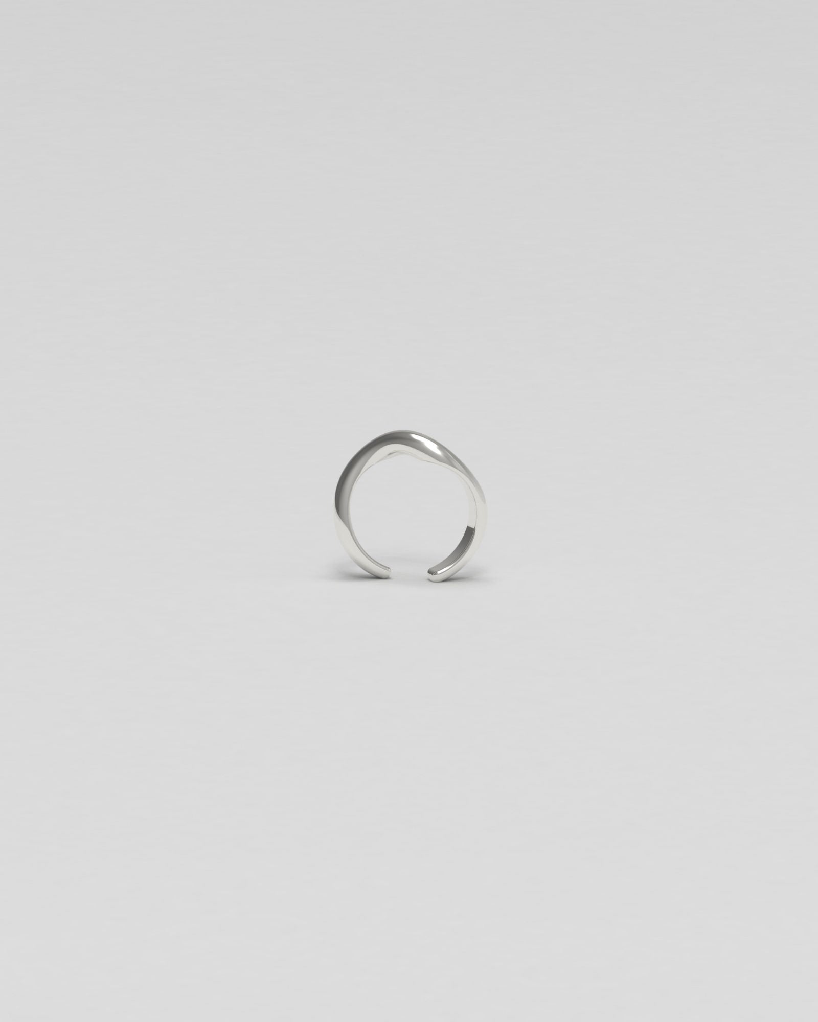 Thorn Silver Ear Cuff