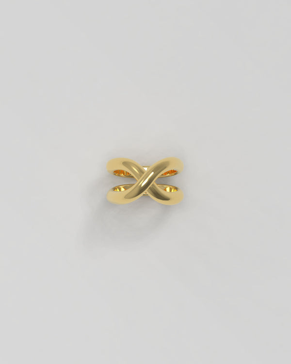 Thorn Double 18K Gold Ring