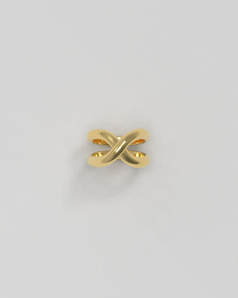 Thorn Double 18K Gold Ring