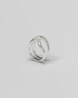 Thorn Double Silver Ring