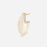 Slice Shell 18K & 10K Gold Earring