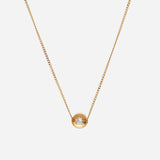 Spot 10K Necklace w. 2,5mm Diamond