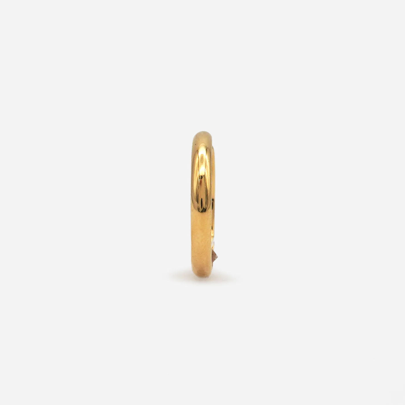 Tip S 18K Gold Ear Cuff w. Diamond