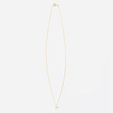 Twin Pearl S 18K Gold Necklace