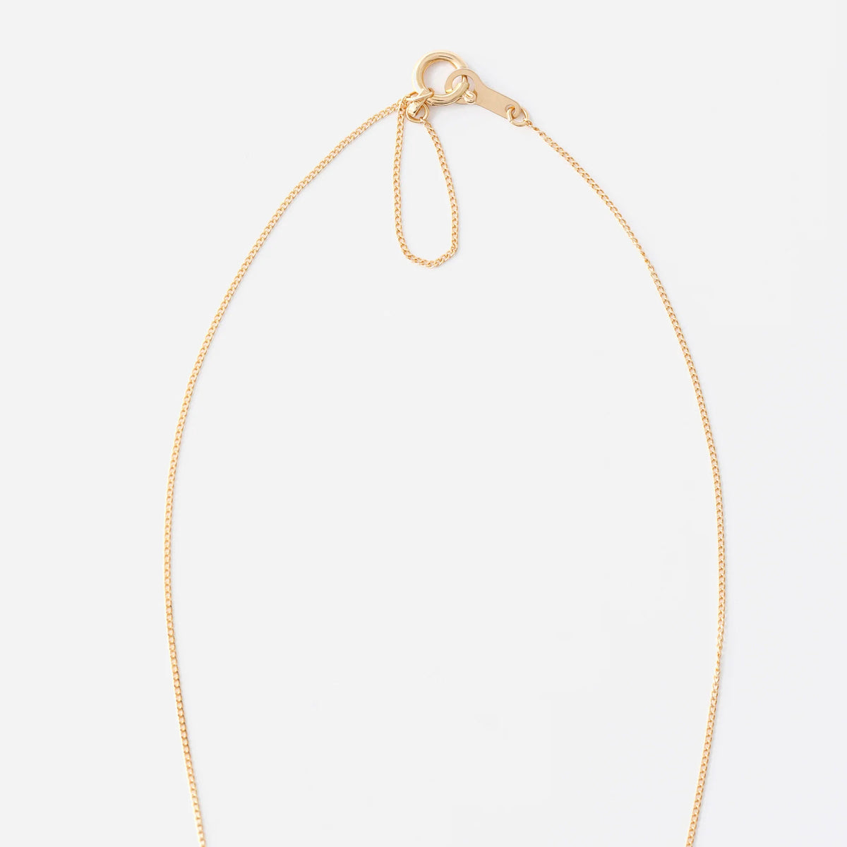 Twin Pearl S 18K Gold Halskette