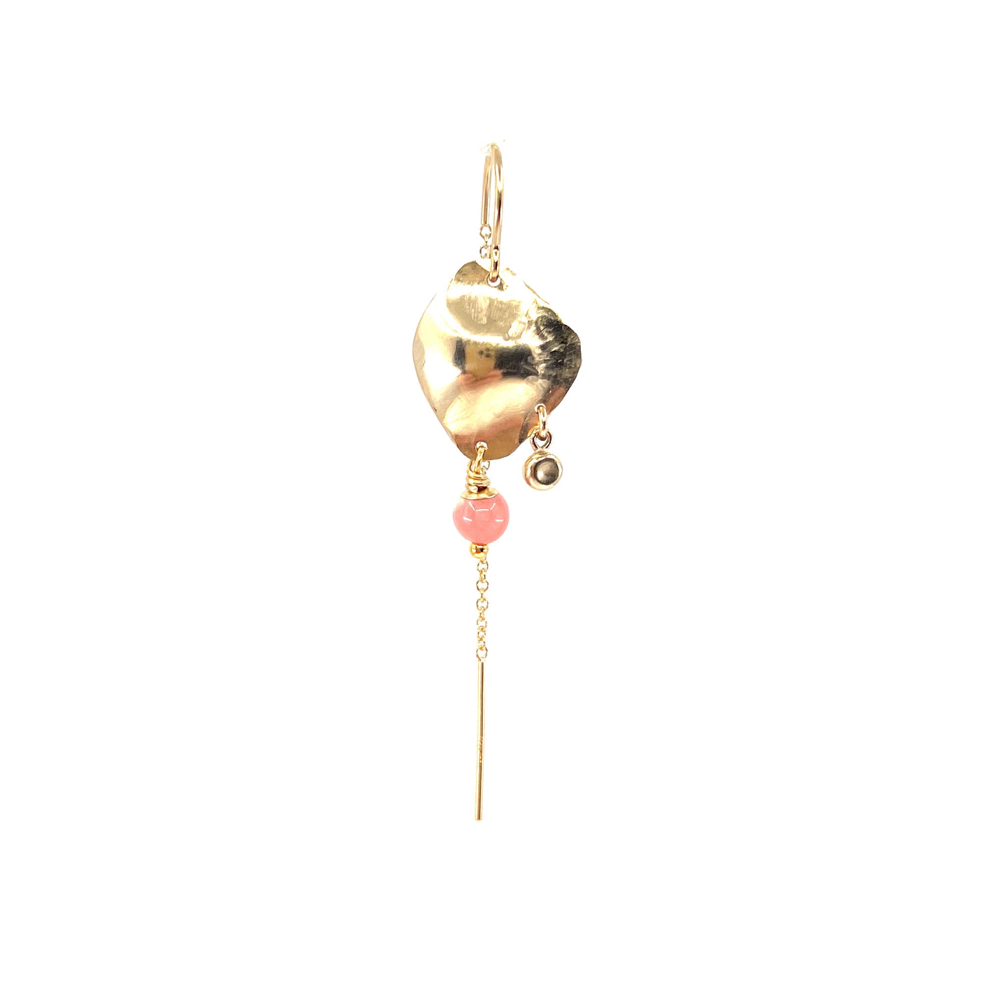 Jodhi 14K Goldfilled Earring w. Rhodocrosit