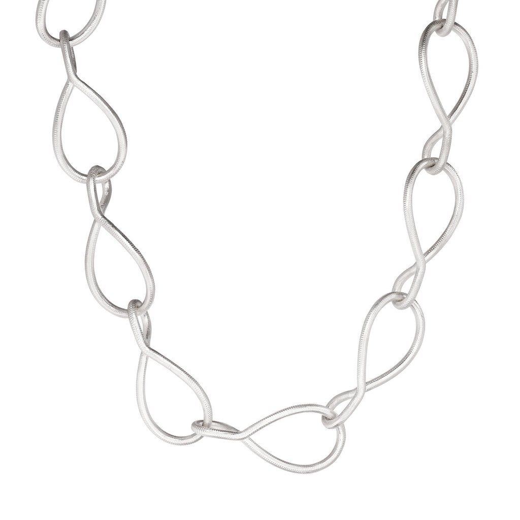 Mega Kharisma Link Silver Necklace