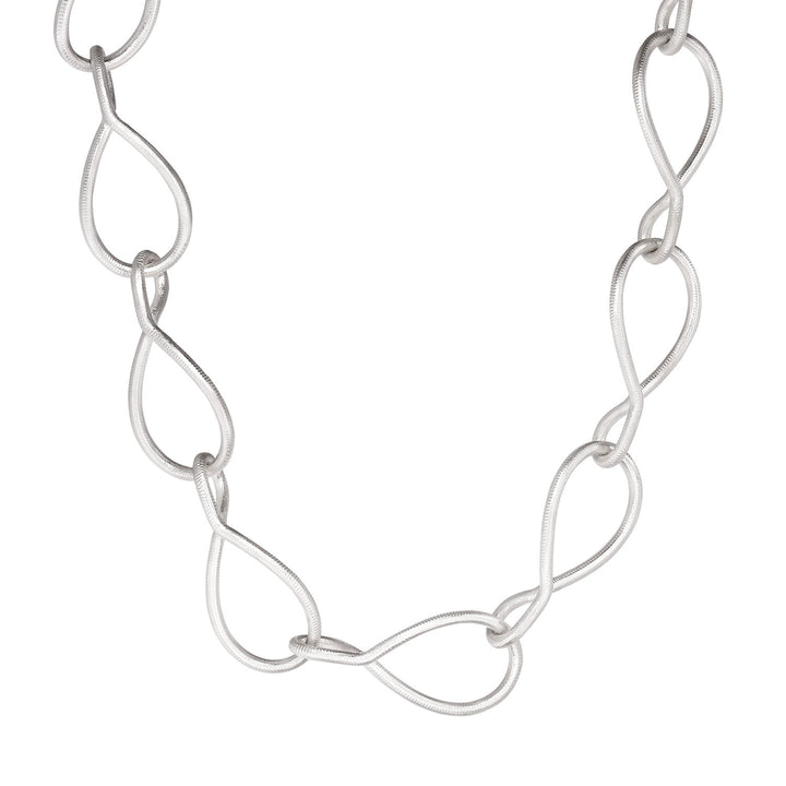 Mega Kharisma Link Silver Necklace