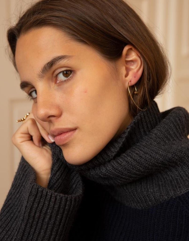 Kinsmen 18K Gold Earring