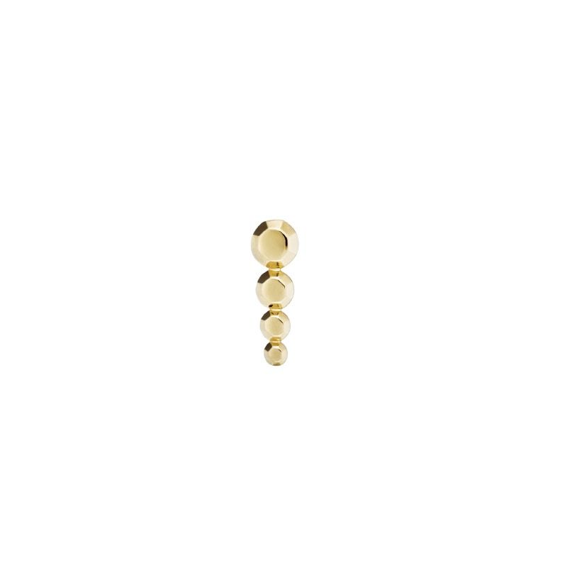 At Night Fall 18K Gold Stud