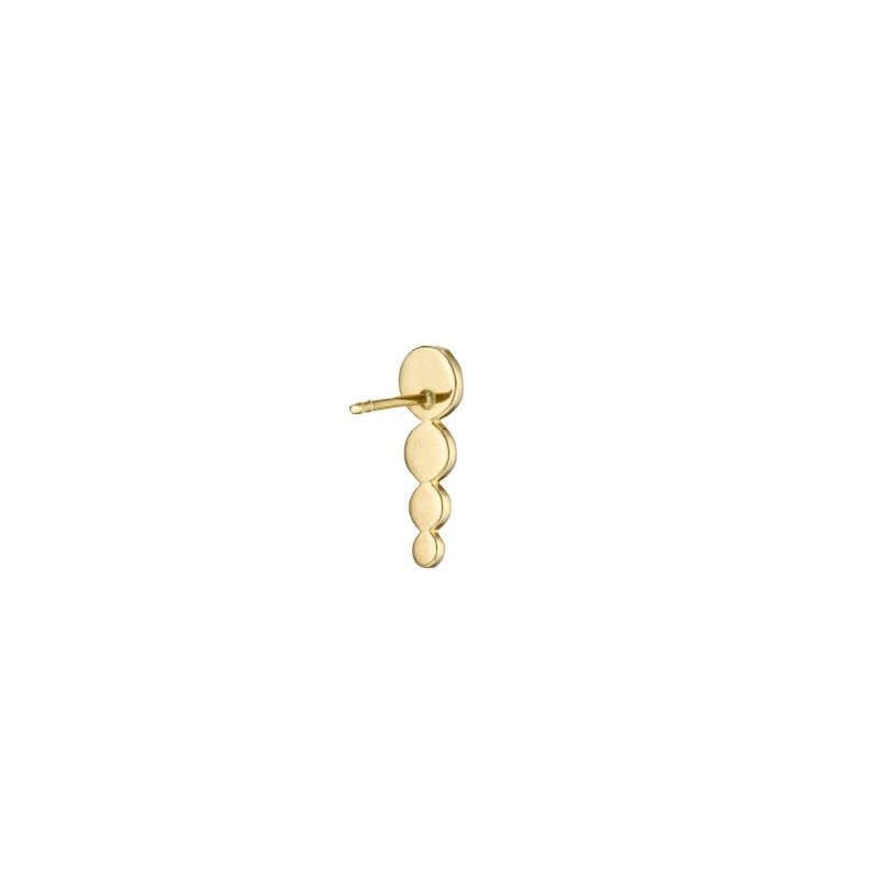 At Night Fall 18K Gold Stud