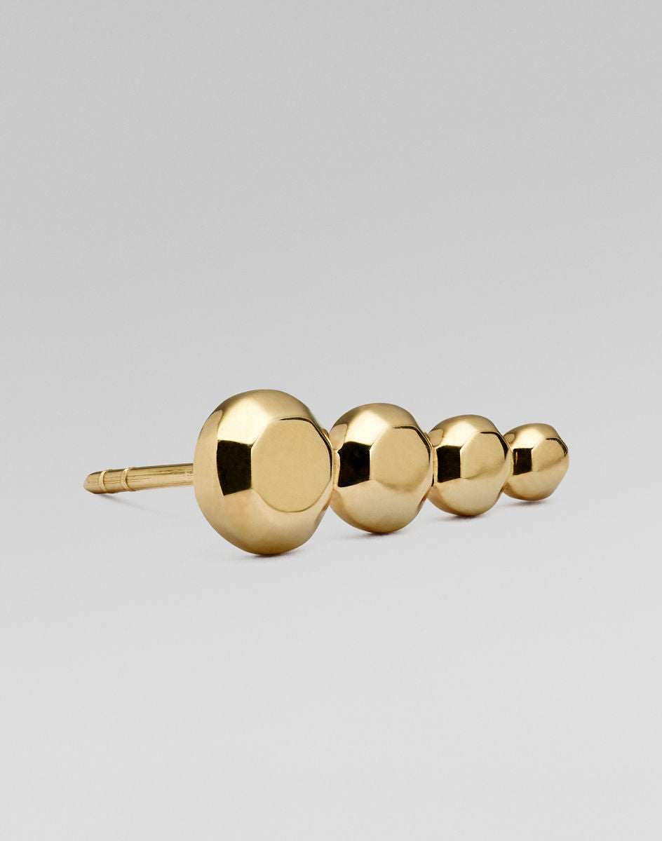 At Night Fall 18K Gold Stud