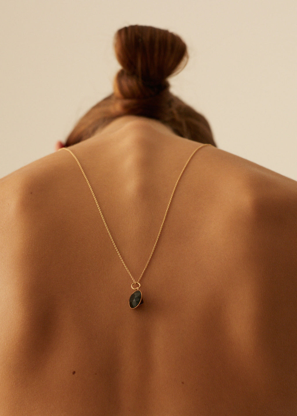 Of Me 18K goldene Halskette m. Diamant