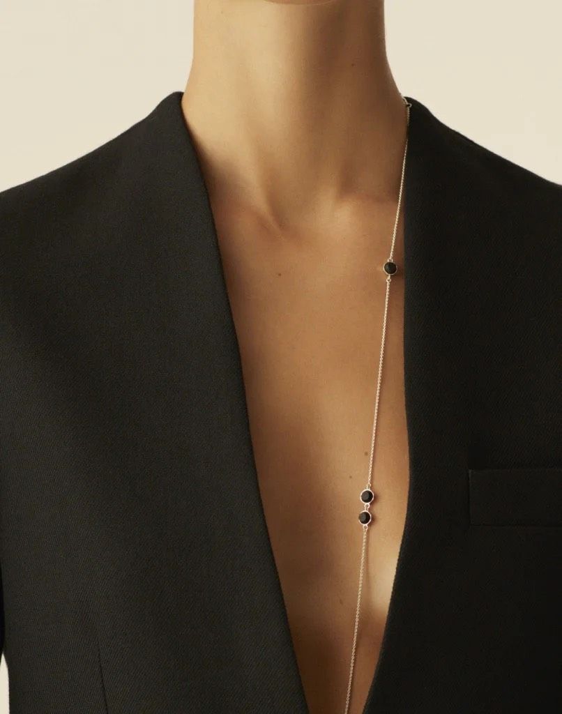 Other Blooms 18K Gold Necklace w. Diamonds