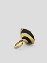 Drizzle 18K Gold Pendant w. 7ct Mpingo Wood