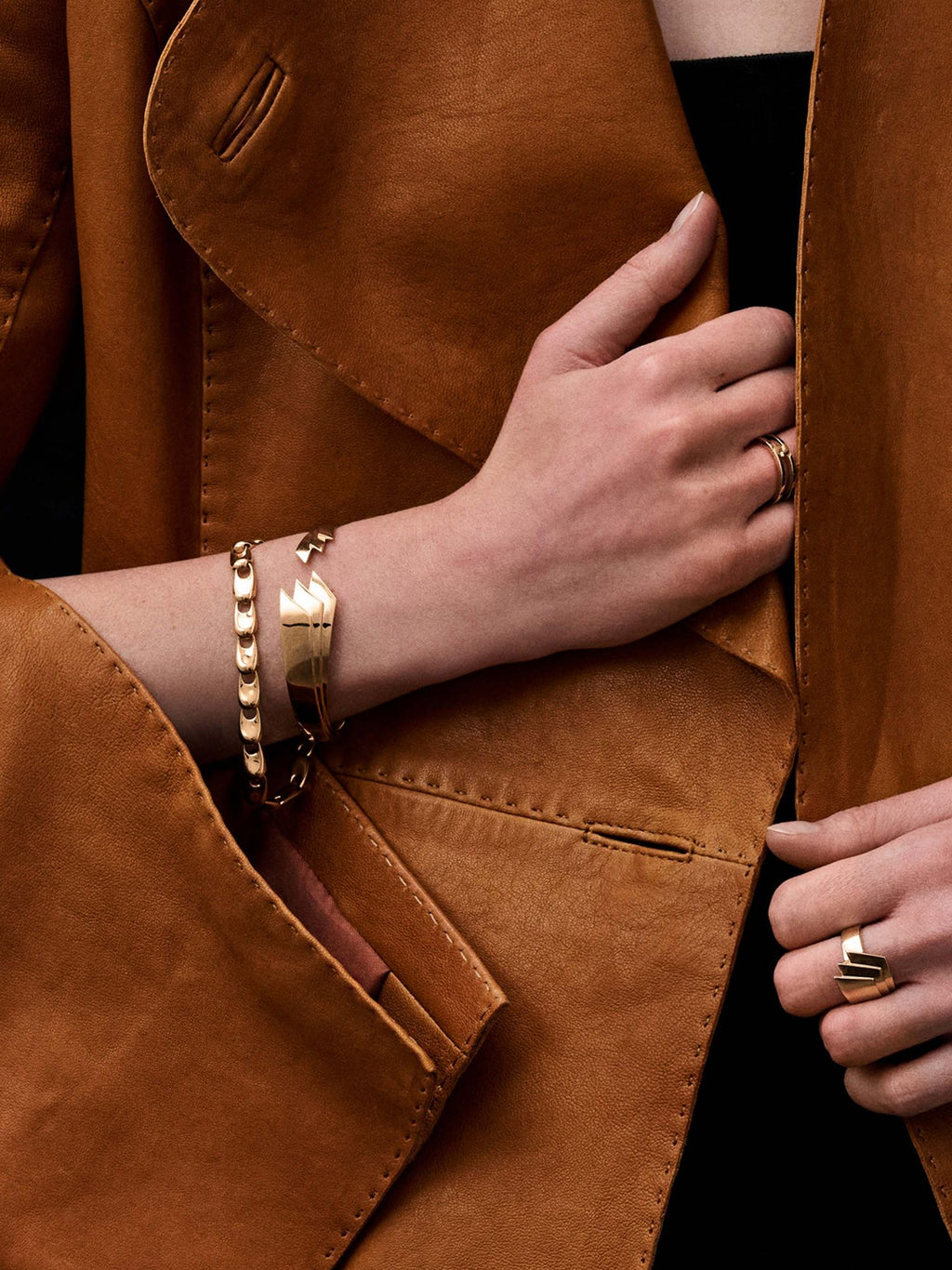 Das 18K Gold Armband