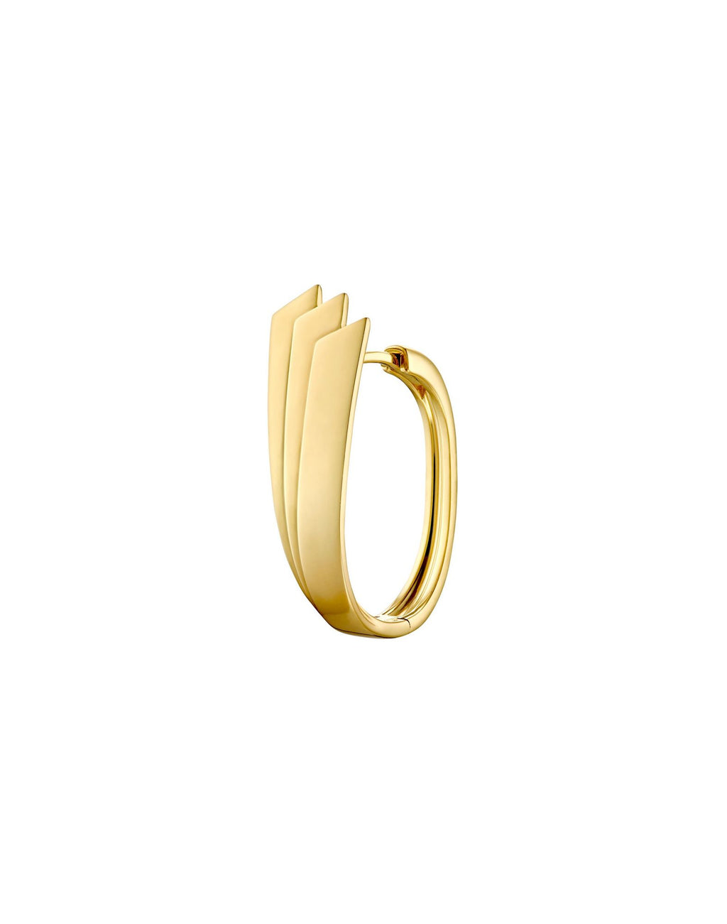 SYMMETRY 18K Guld Ørering