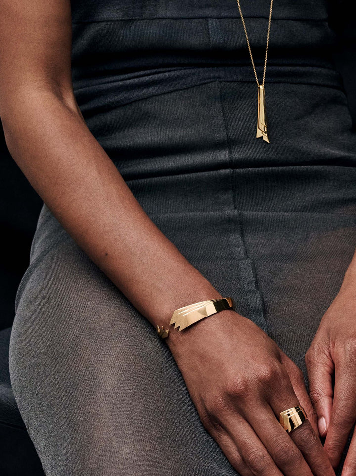 The Arch 18K Gold Bracelet