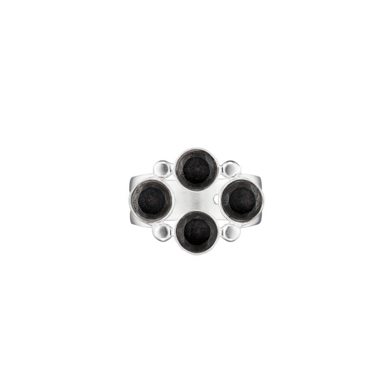 To The Forest Silberring m. Diamanten