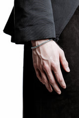 4mm Tennis Aqua Green Rhodium Plated Bracelet w. Moissanites