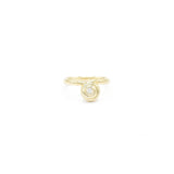 Kate 14K Gold Ring w. Diamond