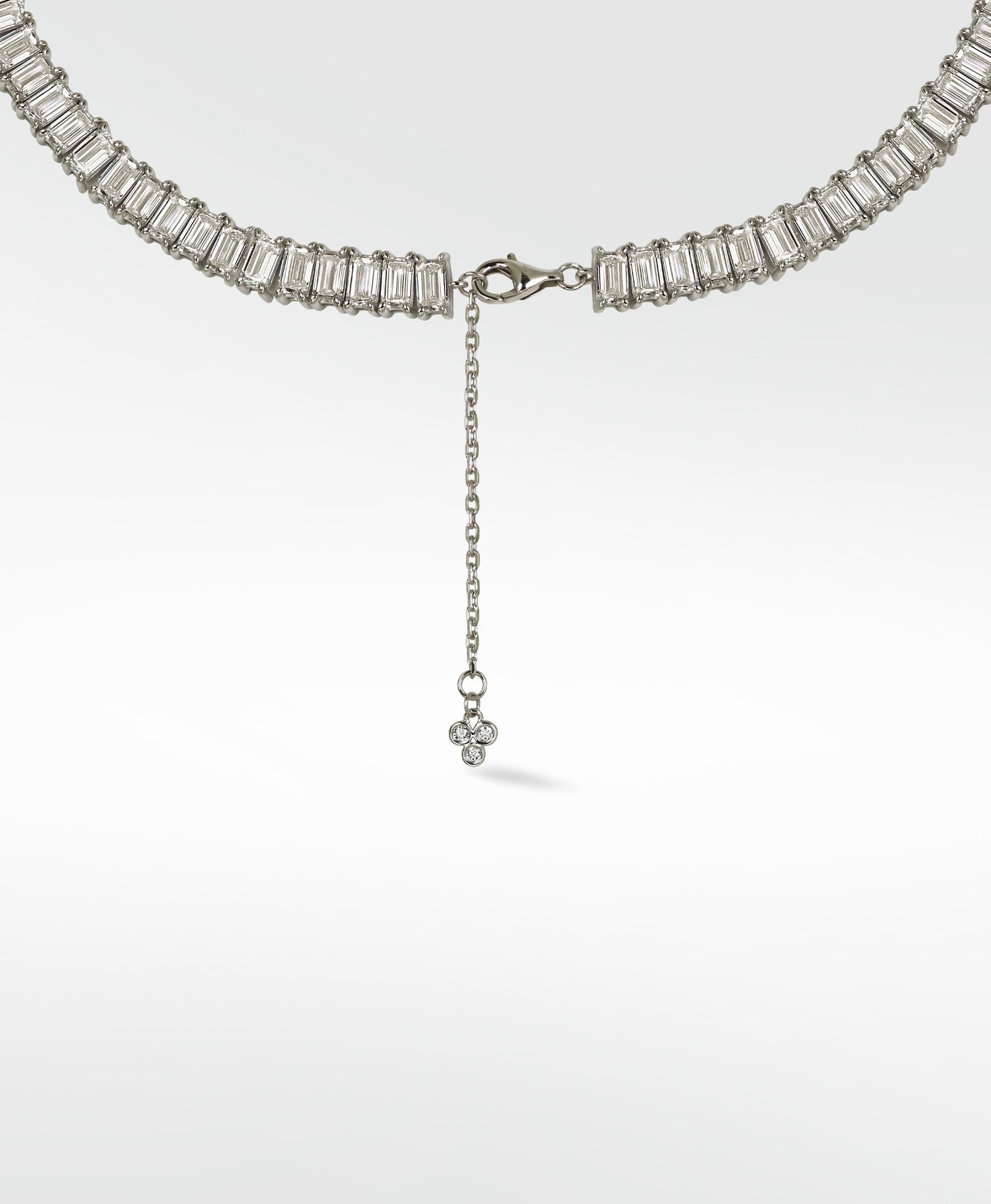 Veto Lux 14K Whitegold Necklace w. Lab-Grown Diamonds