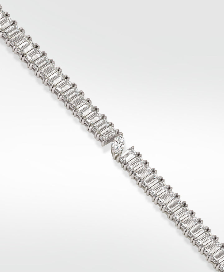 Veto Lux 14K Whitegold Bracelet w. Lab-Grown Diamonds