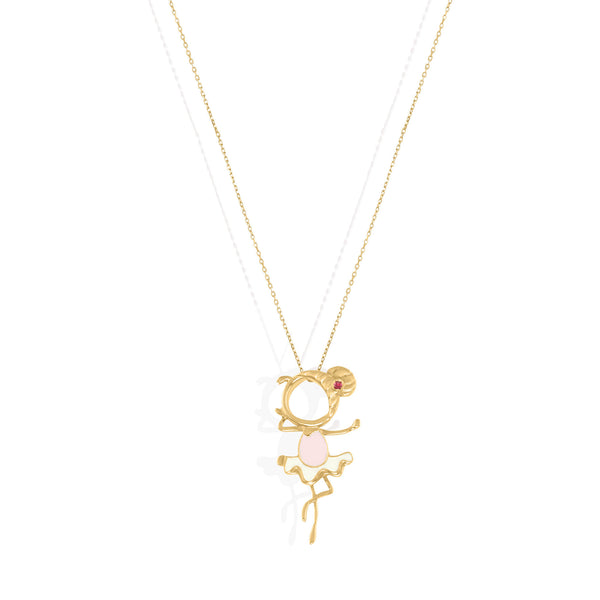 Sarine 18K Gold Necklace