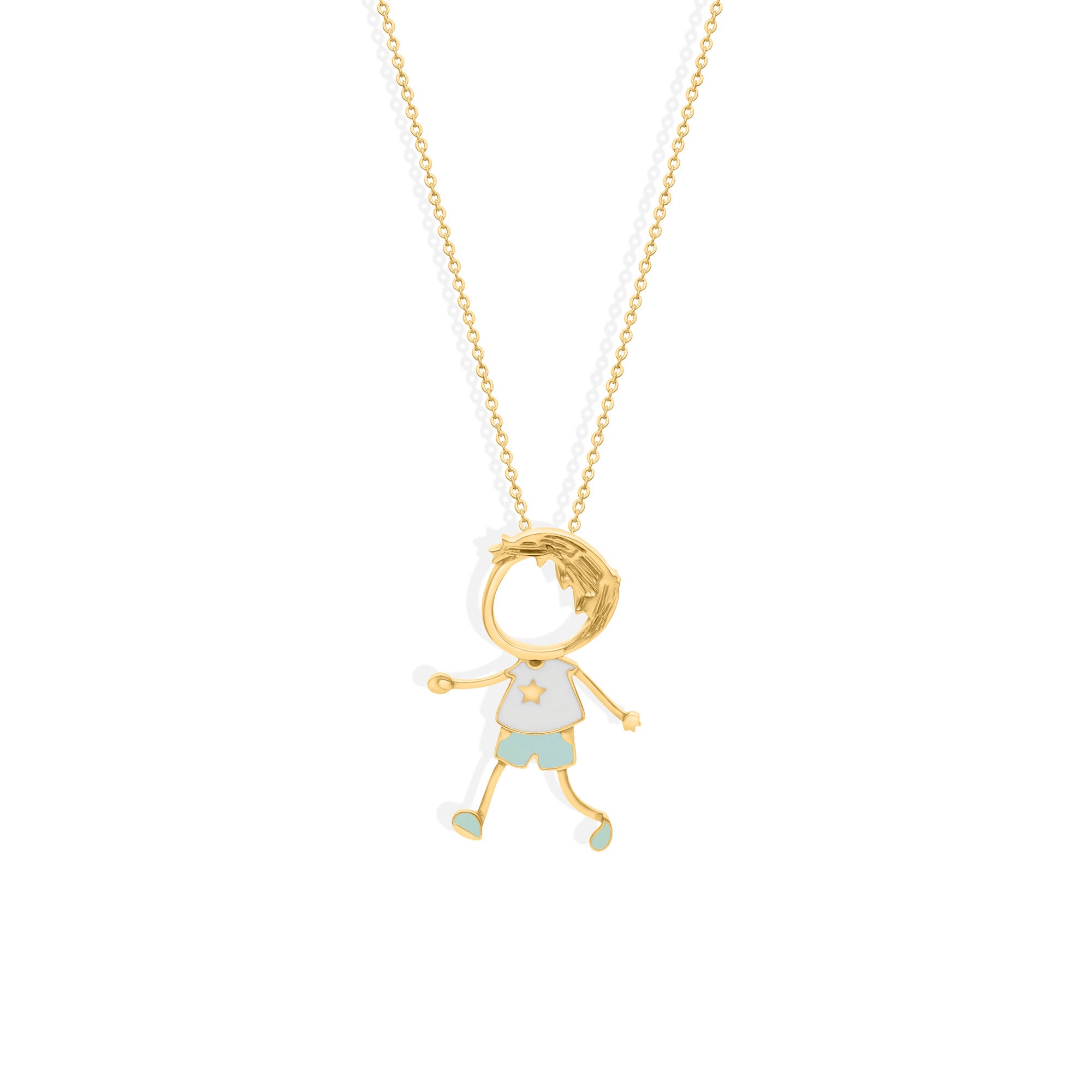 MARC 18K Gold Halskette