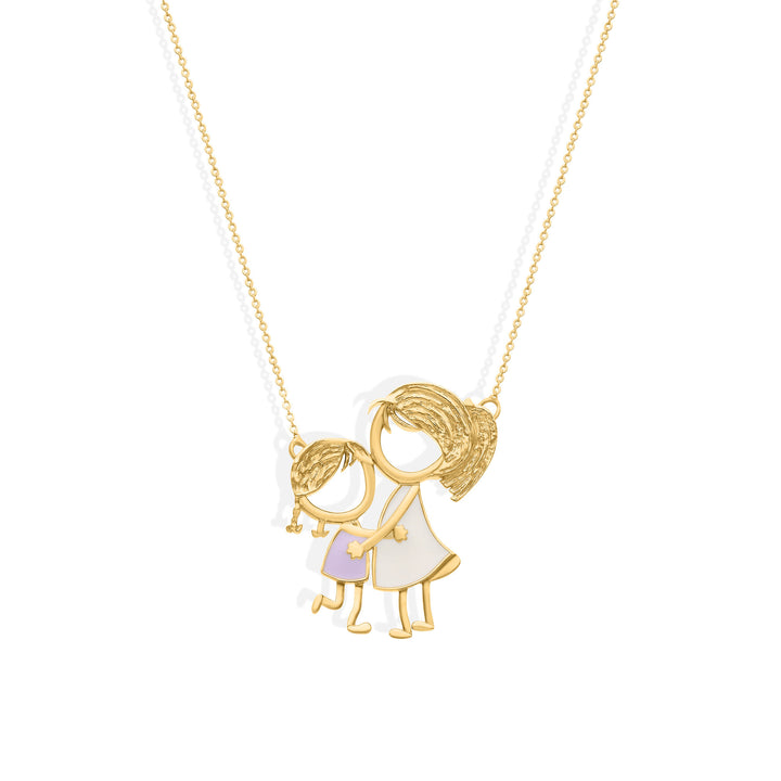 Paris & Lisa 18K Gold Necklace