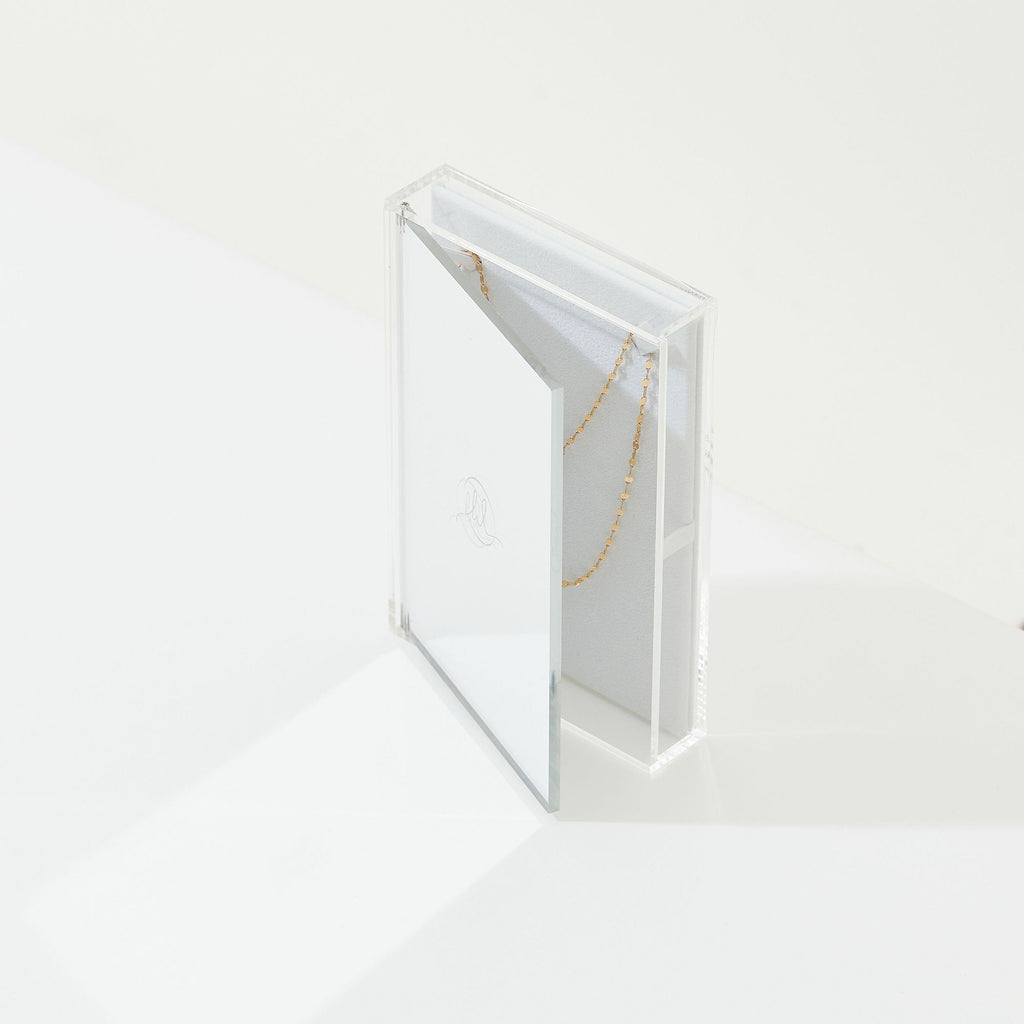 Girls Tears 18K Hvidguld Ørering m. Diamanter