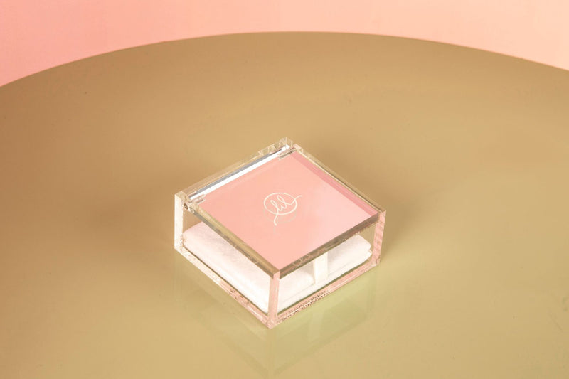 Ancora Tu Pink 9K Guld Halskæde m. Safir