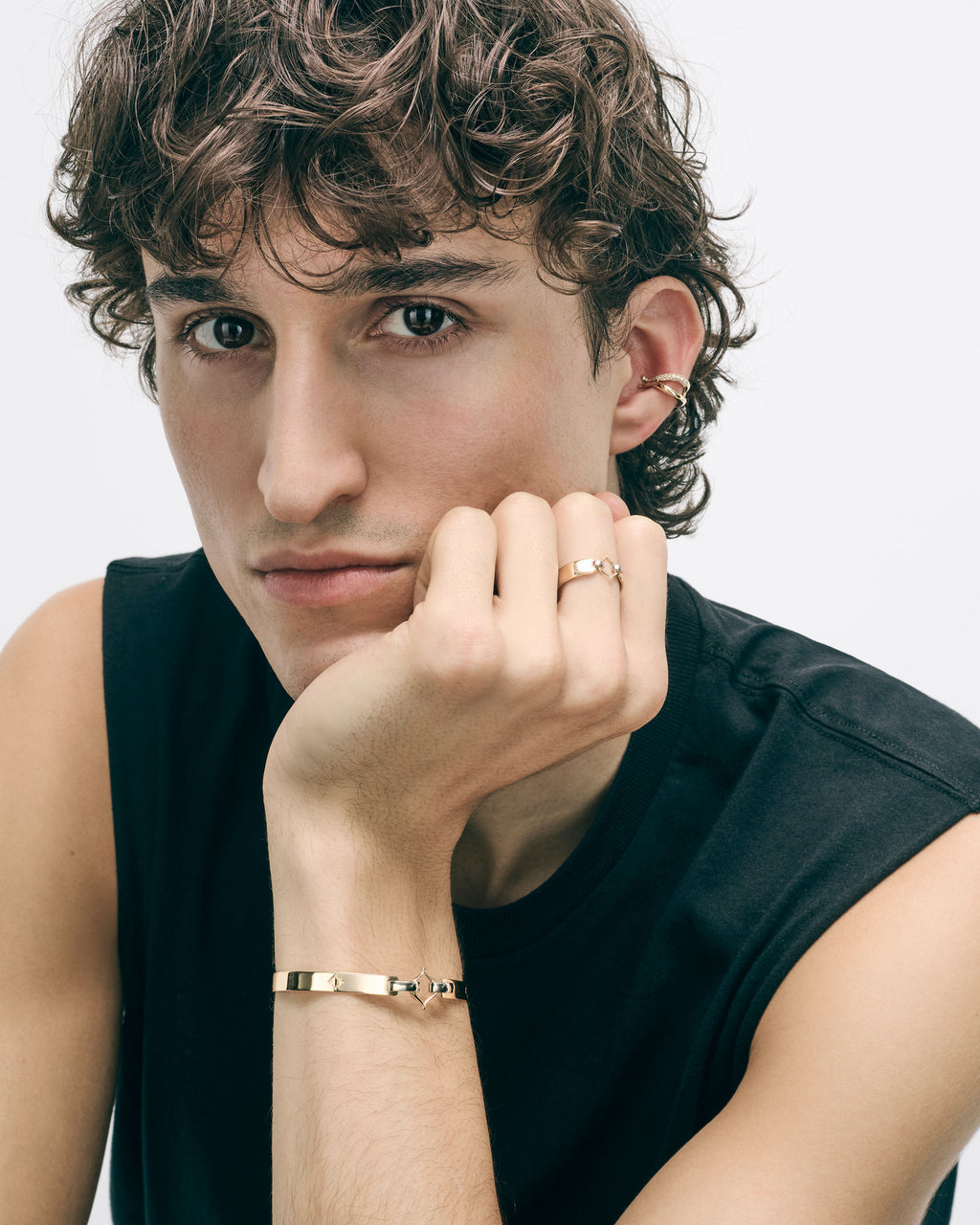 Eboris Corset 18K Gold Bracelet