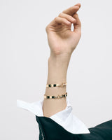 Eboris Corset Pave 18K Guld Armbånd m. Diamant