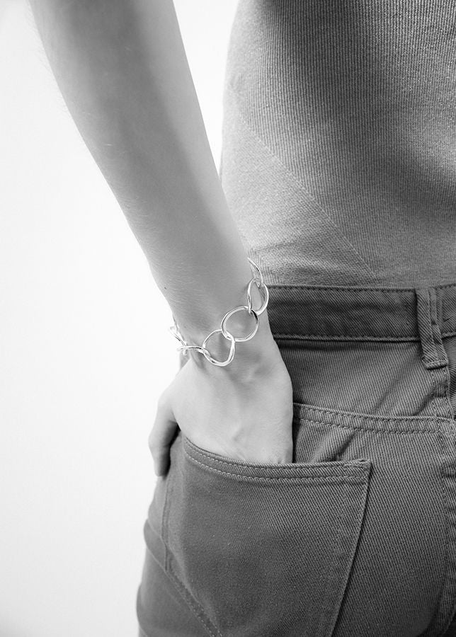 Luna 01 18K Gold Plated Bracelet