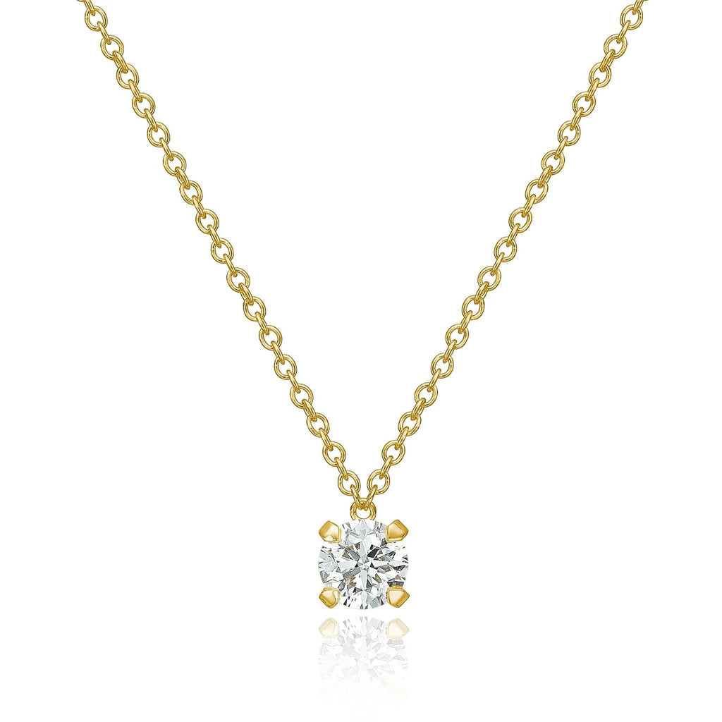 Lumina 18K Guld Halskæde m. Diamant 0.50 ct