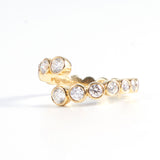Naia Ring aus 14K Gold mit Diamanten