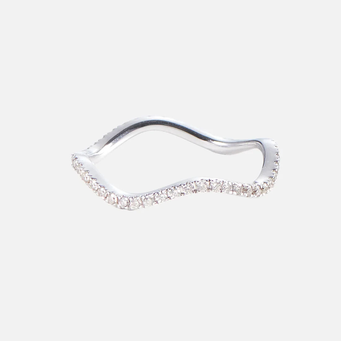 Tara 14k Goldring w. Diamanten