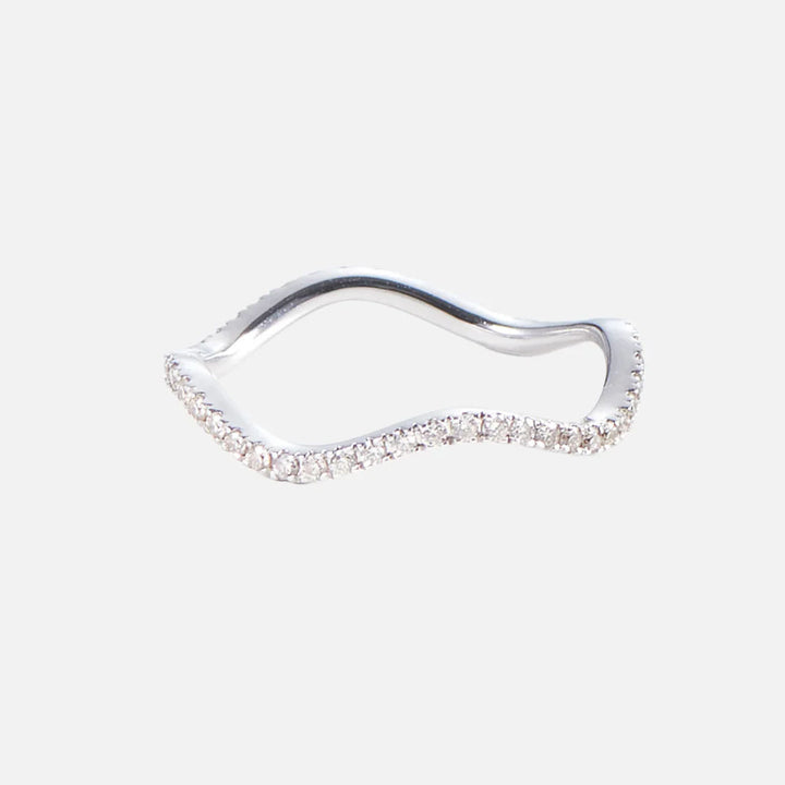 Tara 14K Gold Ring w. Diamonds