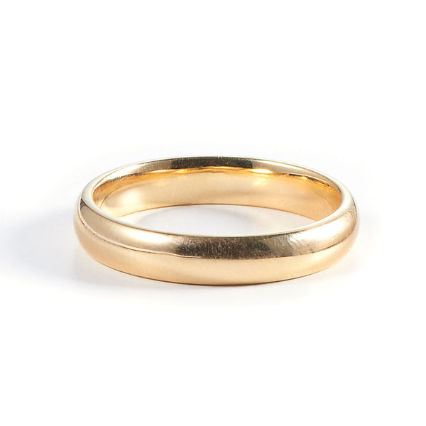 MIKO 14K Gold Ring 4mm