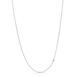 Legacy 18K Whitegold Necklace w. Diamond