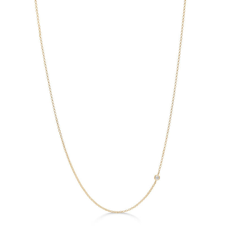 Legacy 18K Gold Necklace w. Diamond