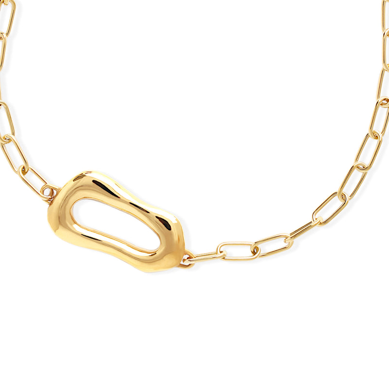 Leona Gold Plated Necklace