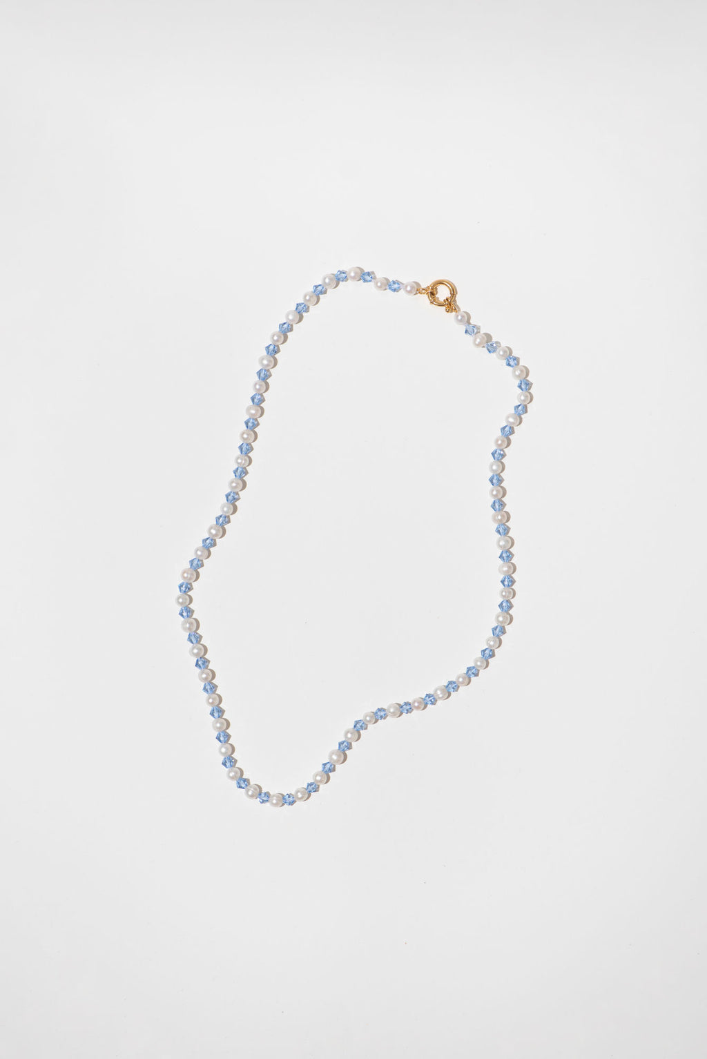 The Ocean Pearl 18K Gold Plated Long Necklace w. Pearls & Beads