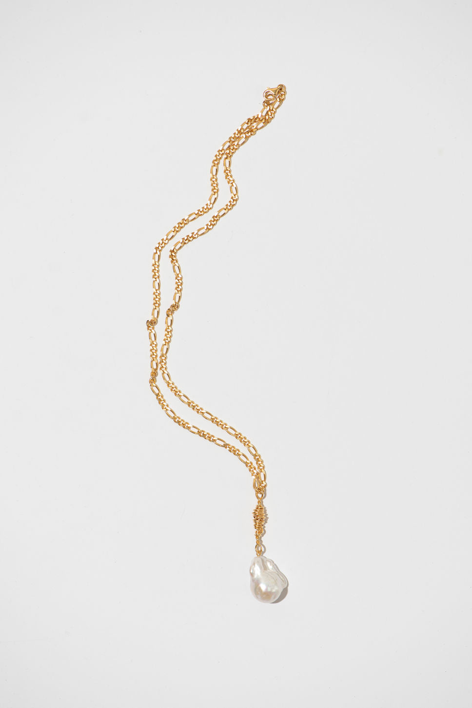 The Eternity Baroque 18K Forgyldt Vedhæng m. Perle