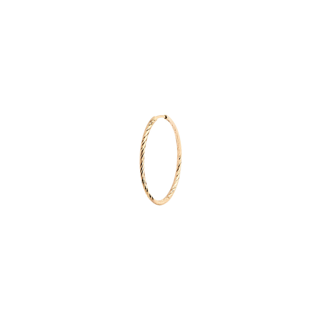 Liv 20mm 14K Gold Hoop